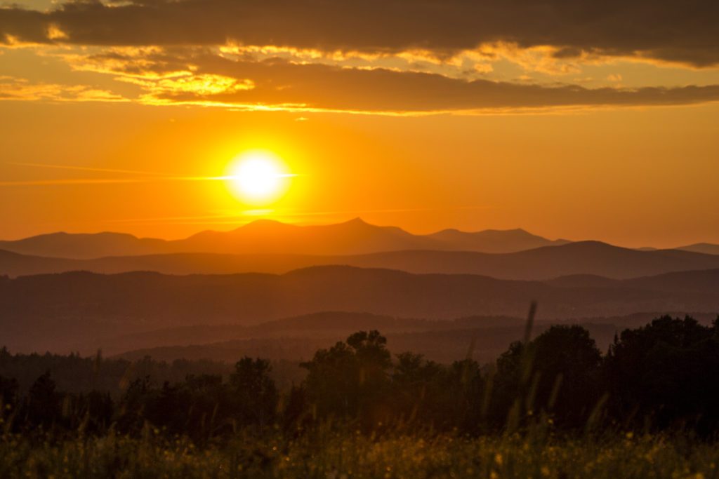 Jay Peak Sunset Barton