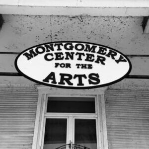 Montgomery Center for the Arts signage